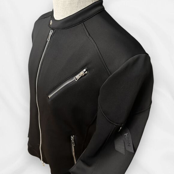 NOHOW Style Alan Biker Jacket Black Men's L Avante Garde Gothic Emo Punk Italy - Picture 6 of 10